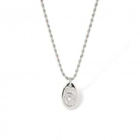 COLLAR CONCHA DE PLATA