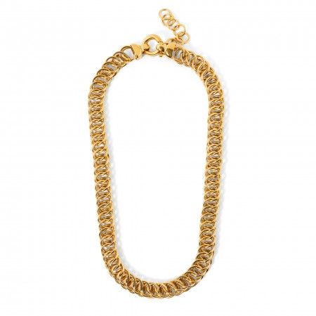 STEEL LINKS NECKLACE