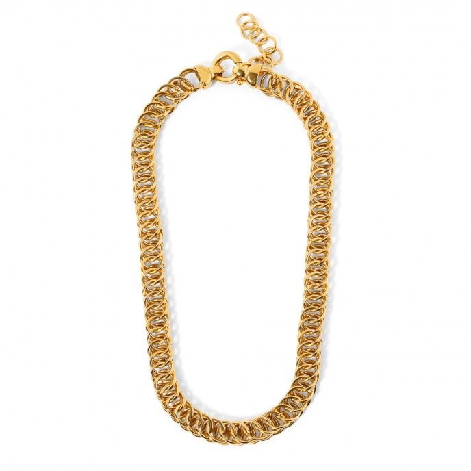 STEEL LINKS NECKLACE