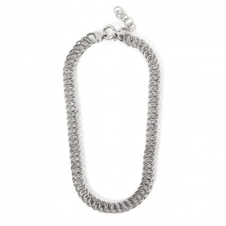 STEEL LINKS NECKLACE