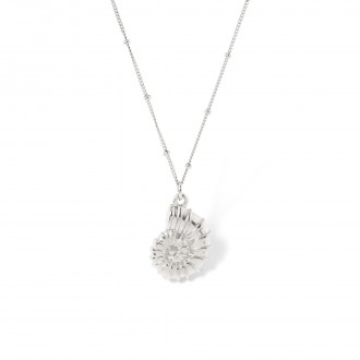 STEEL SNAIL NECKLACE