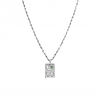 COLLAR DE ACERO LUNA
