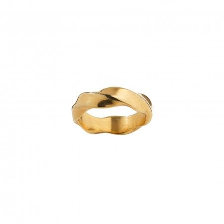 ANILLO RETORCIDO DE ACERO