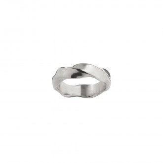 ANILLO RETORCIDO DE ACERO