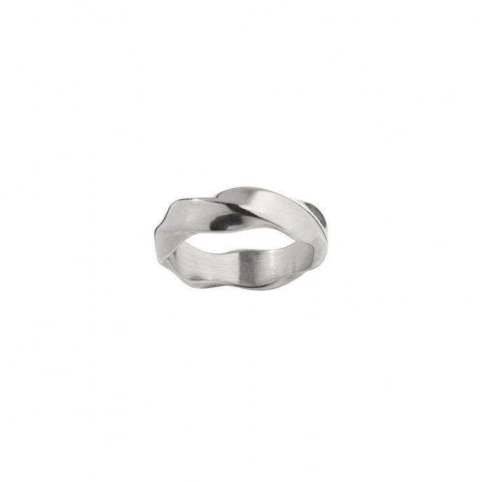 ANILLO RETORCIDO DE ACERO