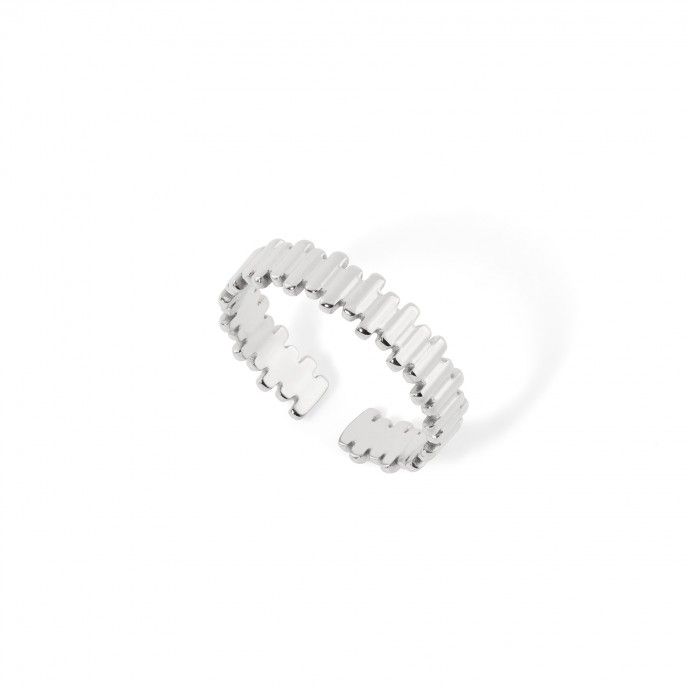 ANILLO RAYAS DE ACERO