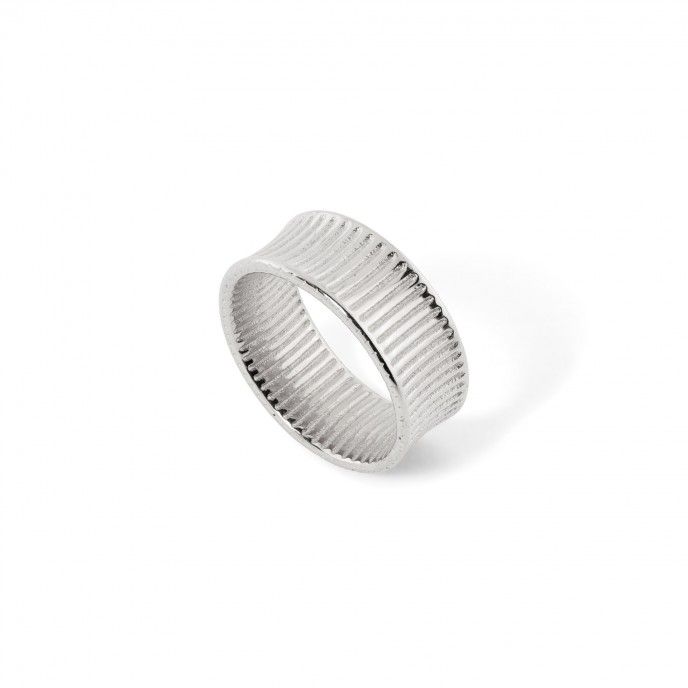 ANILLO RAYAS DE ACERO