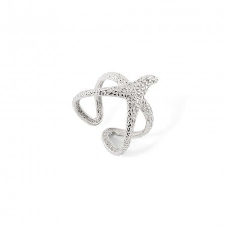 STEEL STARFISH RING