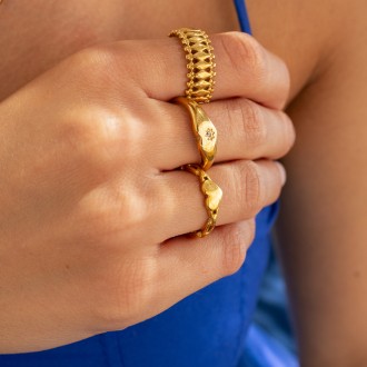 ANILLO CORAZÓN DE ACERO ANILLO CORAZÓN DE ACERO