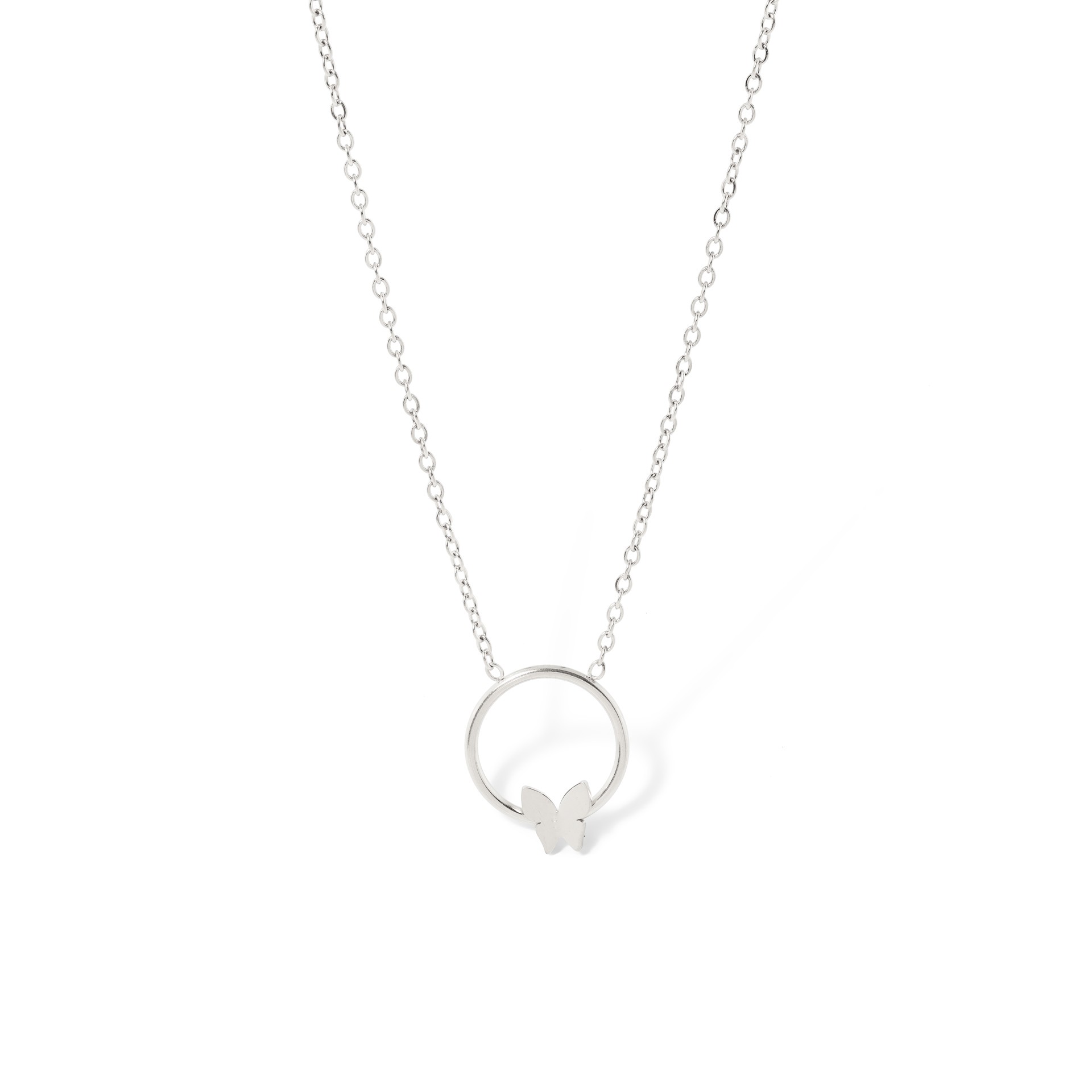 COLAR AÇO BORBOLETA