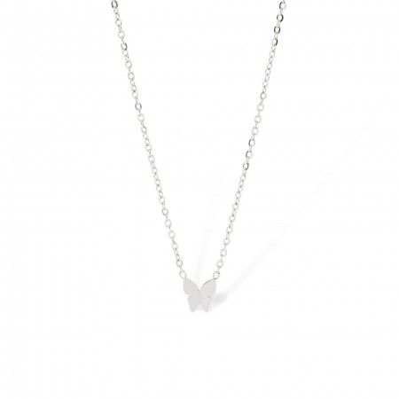 COLLAR MARIPOSA DE ACERO