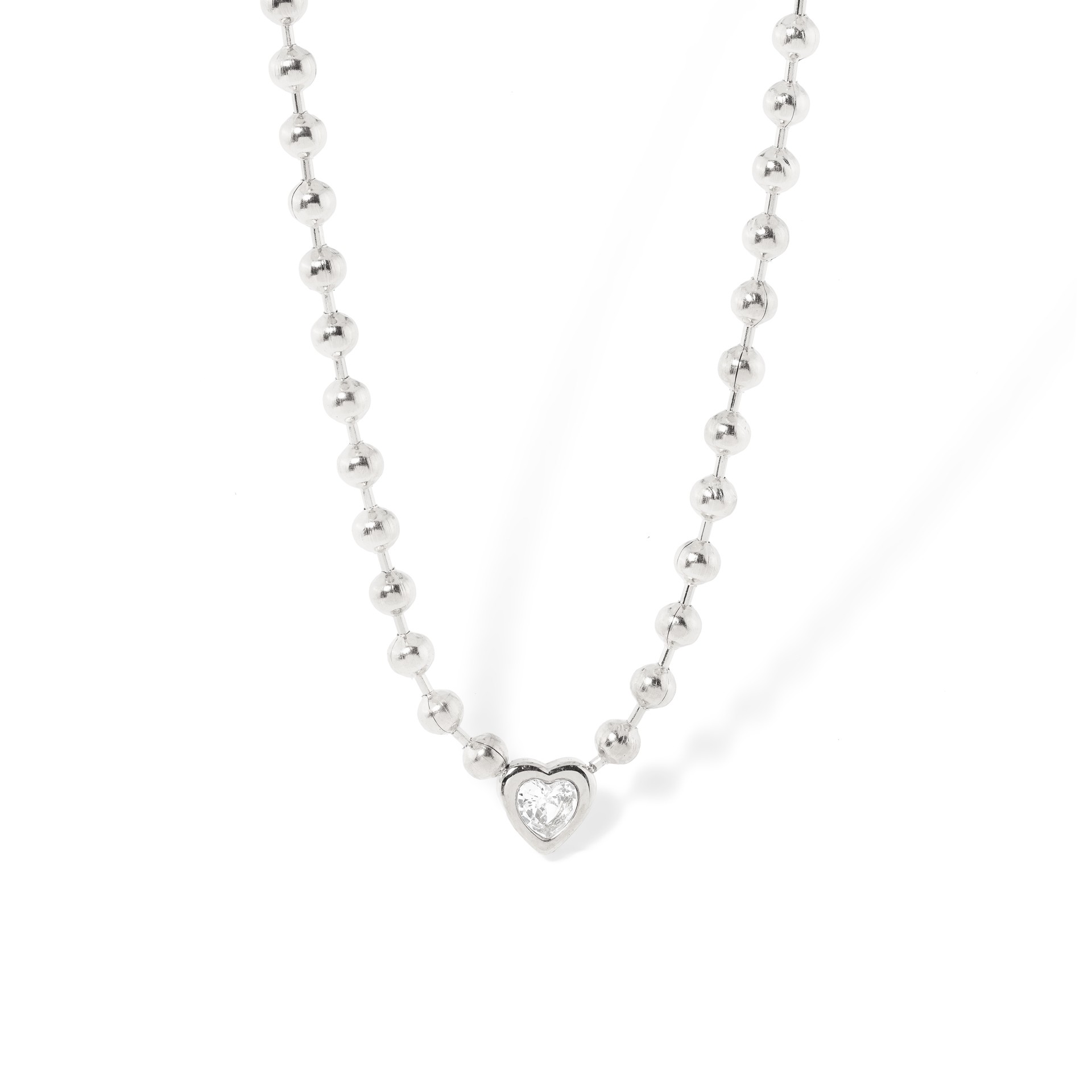 COLAR AÇO CORAÇÃO