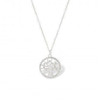 TREE OF LIFE STEEL NECKLACE