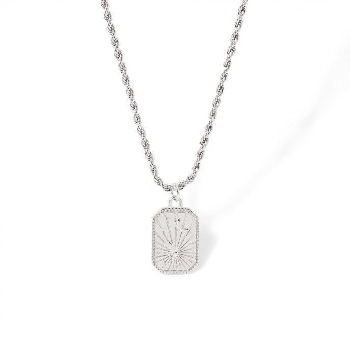 STEEL NIGHT NECKLACE