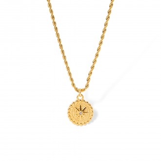 COLLAR ESTRELLA DE ACERO