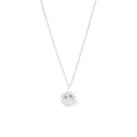 STEEL NECKLACE WITH SUN