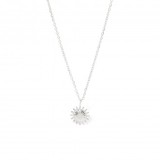 STEEL NECKLACE WITH SUN