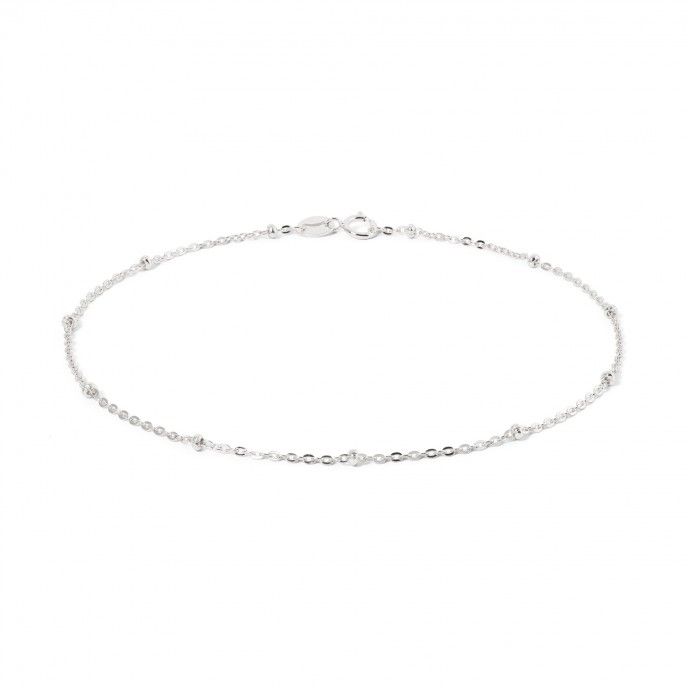 PULSERA DE PIE BOLINHAS 