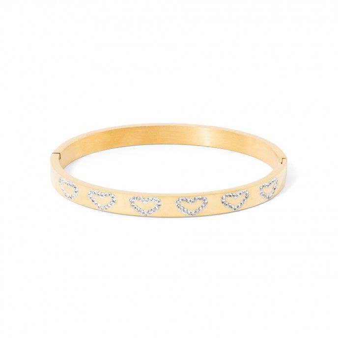 STEEL HEARTS BRACELET