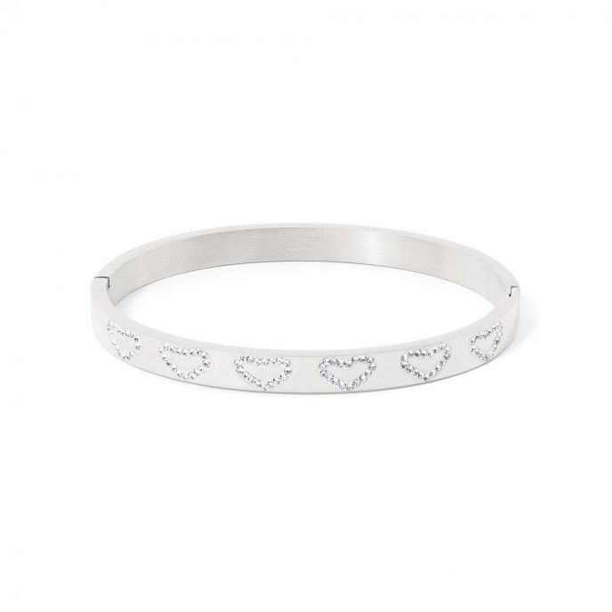 STEEL HEARTS BRACELET