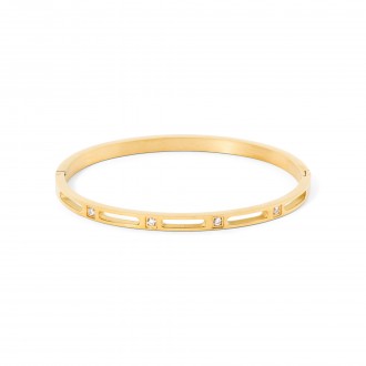 PULSERA BRILLANTE DE ACERO