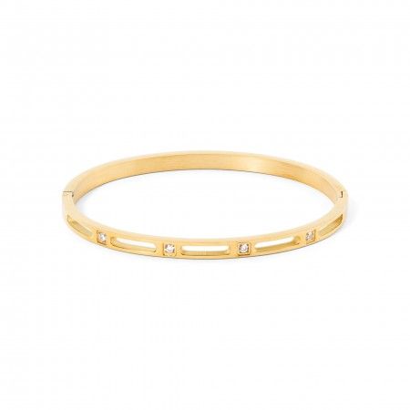 PULSERA BRILLANTE DE ACERO