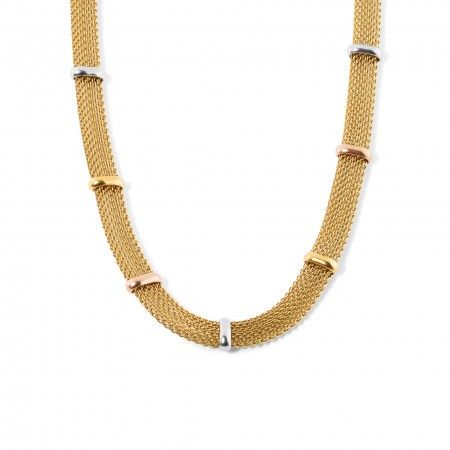 STEEL MIX NECKLACE