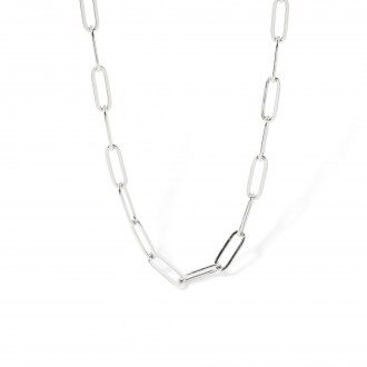 STEEL LINKS NECKLACE