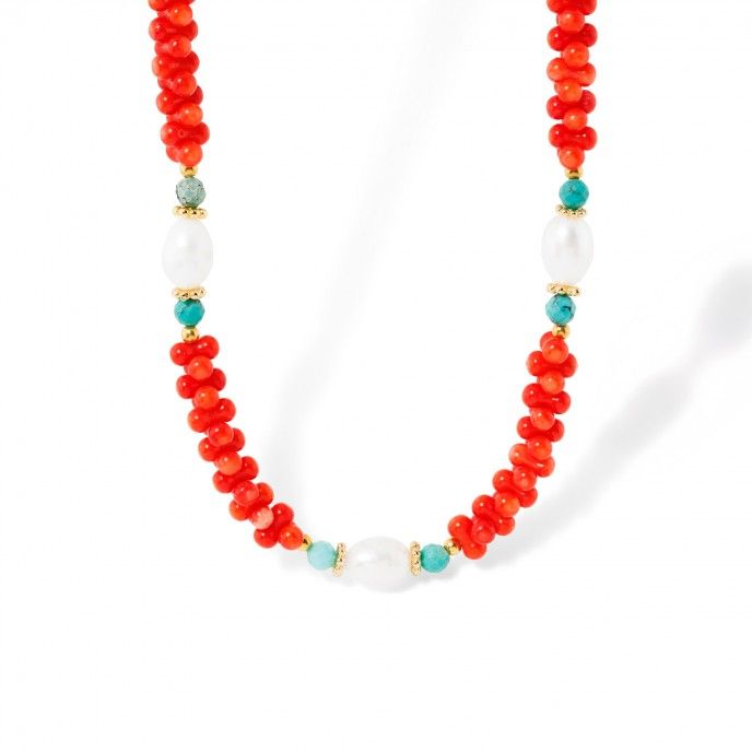 BAMBOO SILVER NECKLACE