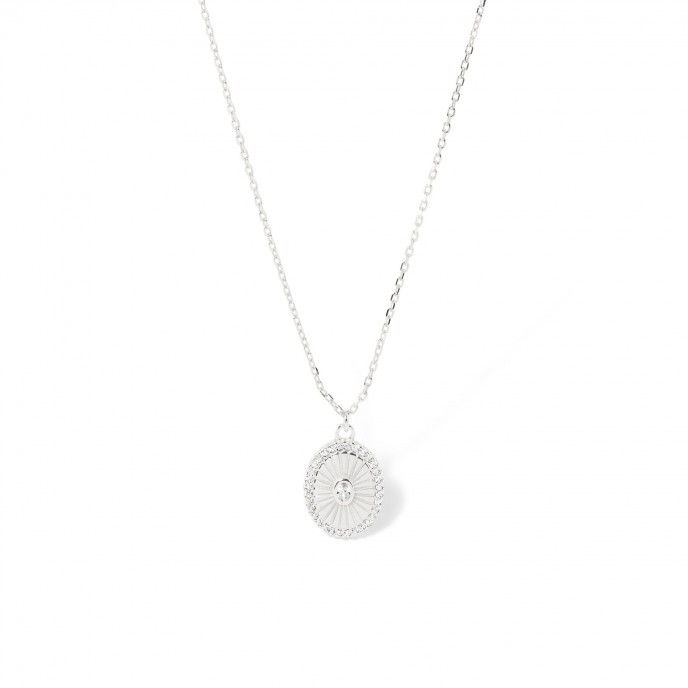 SILVER SHINY NECKLACE