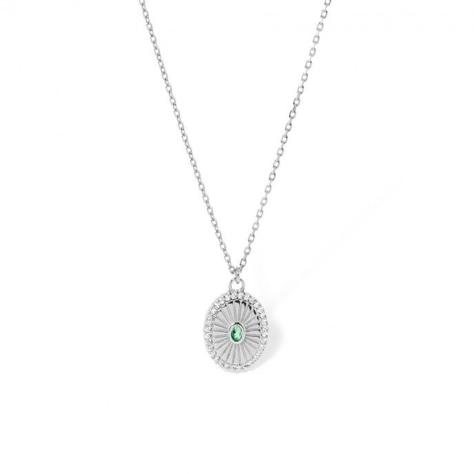 SILVER SHINY NECKLACE