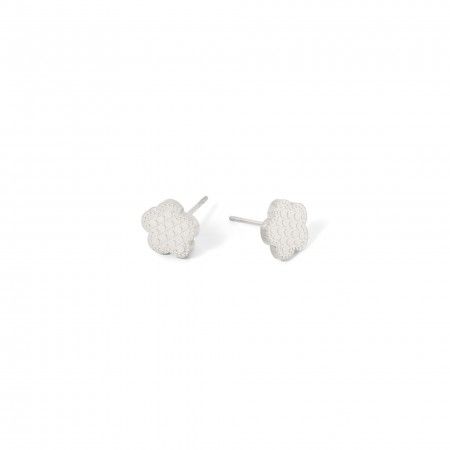STEEL FLOWER EARRINGS STEEL FLOWER EARRINGS