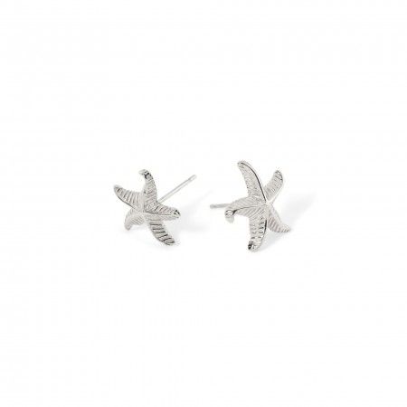 STEEL STARFISH EARRINGS