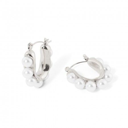 ARGOLAS AÇO PÉROLAS ARGOLAS AÇO PÉROLAS