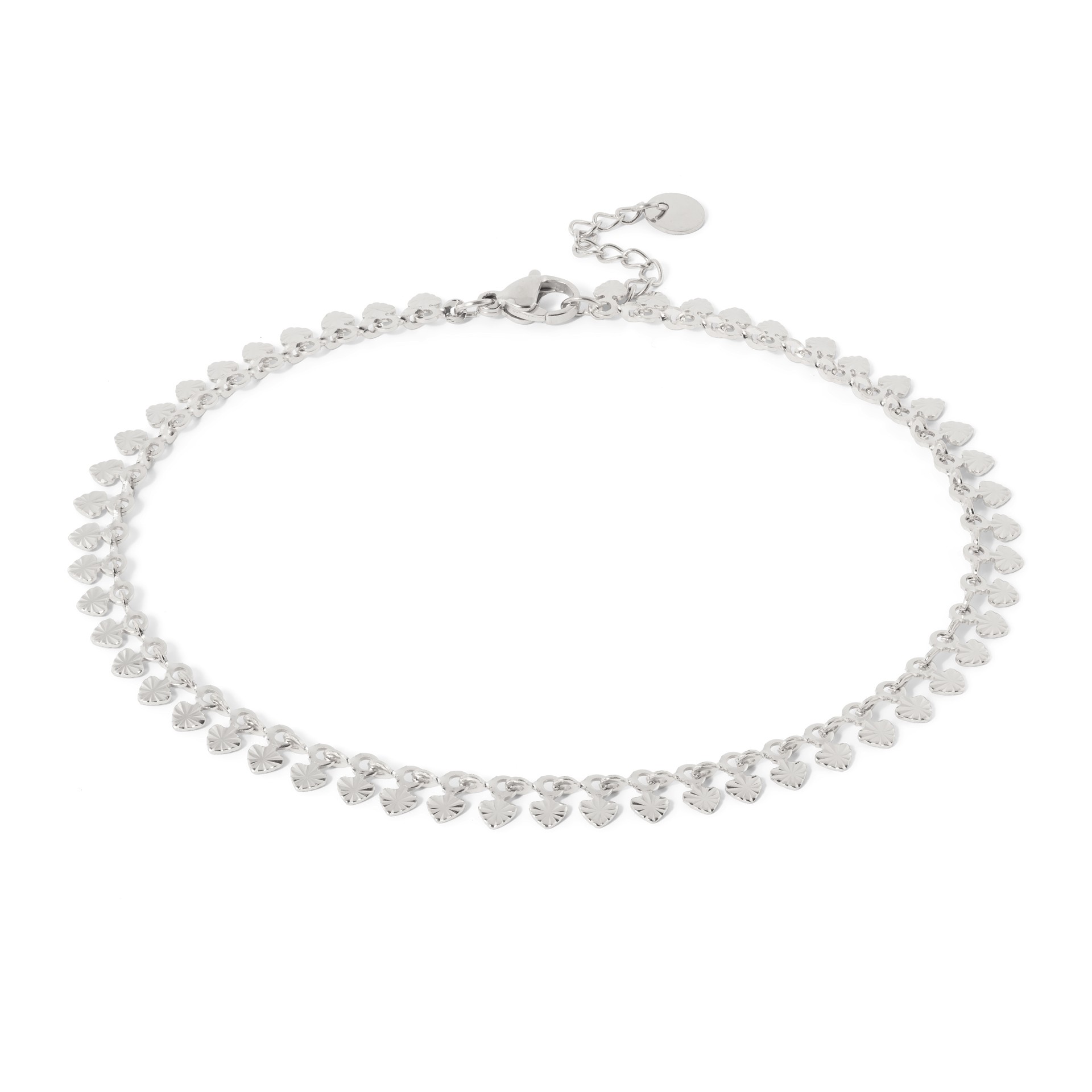 PULSEIRA PÉ AÇO CORAÇÕES