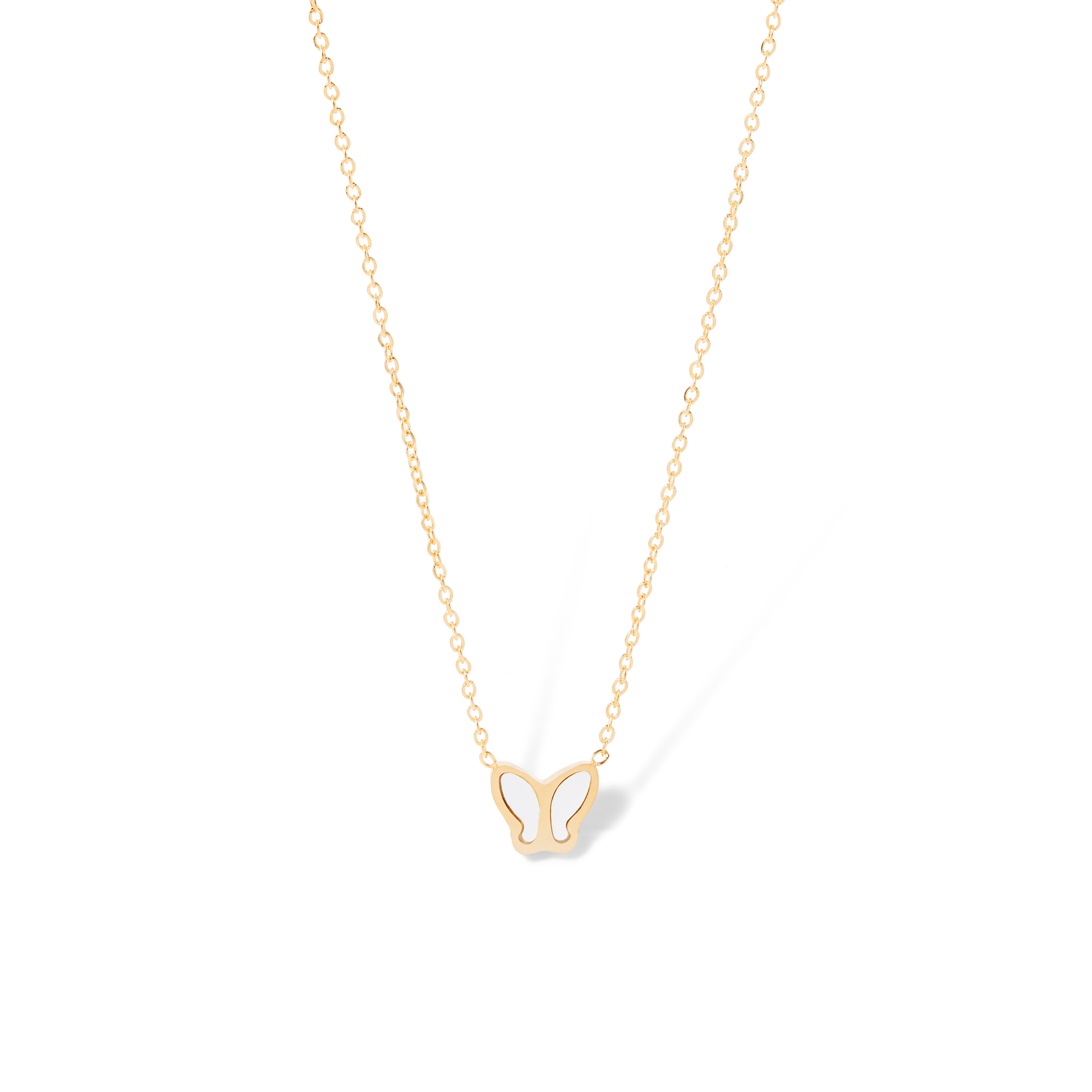 COLAR AÇO BORBOLETA