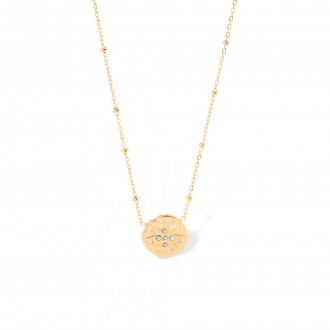 STEEL NECKLACE WITH STAR