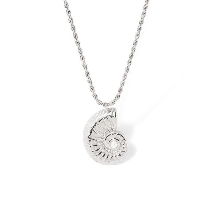 STEEL NECKLACE WITH WHEELS