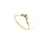 PRATA BANHO OURO VERDE