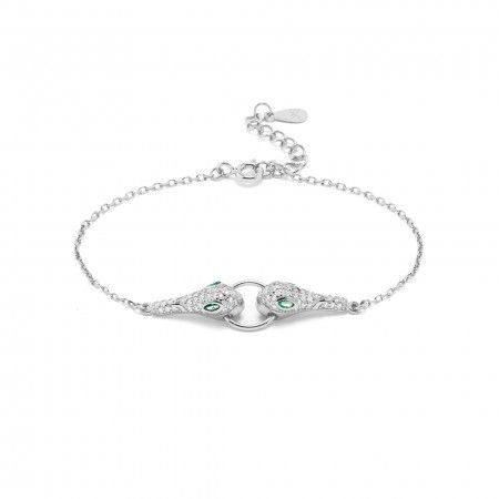 SILVER SNAKES BRACELET