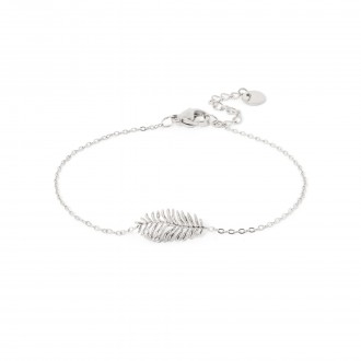 PULSEIRA AÇO FOLHAS PULSEIRA AÇO FOLHAS