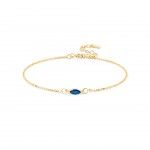 PRATA BANHO OURO AZUL