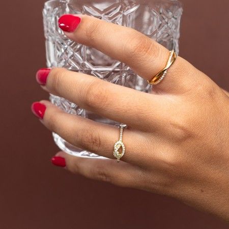SILVER KNOT RING