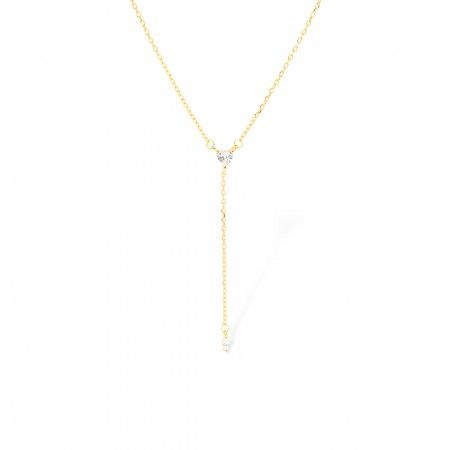 SILVER NECKLACE WITH HEART