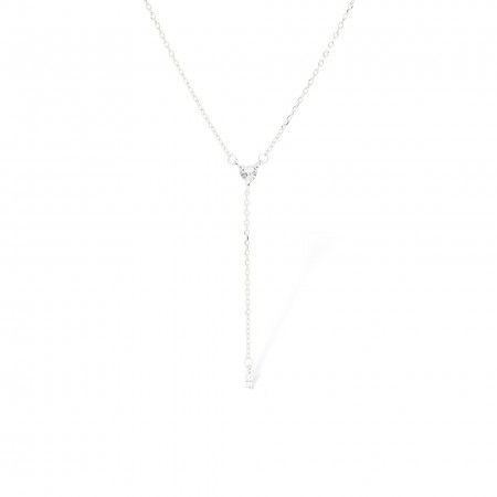 COLLAR DE PLATA CORAZN 