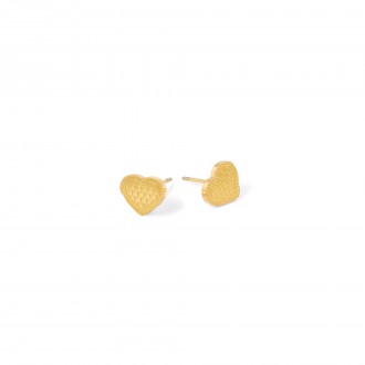 PENDIENTES DE ACERO CORAZ�N
