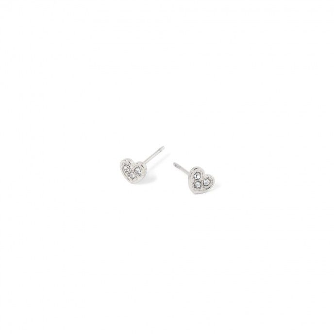 STEEL HEART EARRINGS