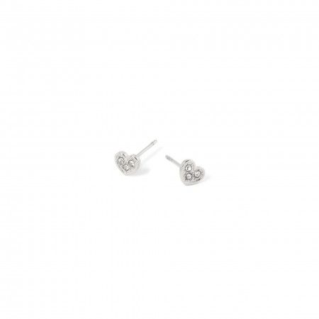 STEEL HEART EARRINGS