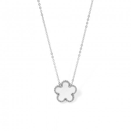 COLLAR FLOR DE ACERO