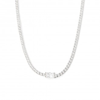 SHINY SILVER CHOKER SHINY SILVER CHOKER